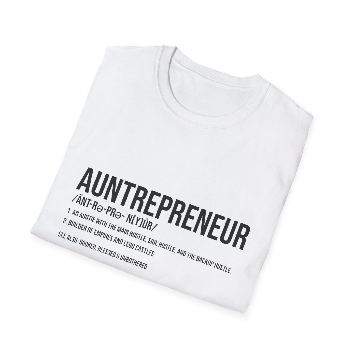 Auntrepreneur Definition T-shirt