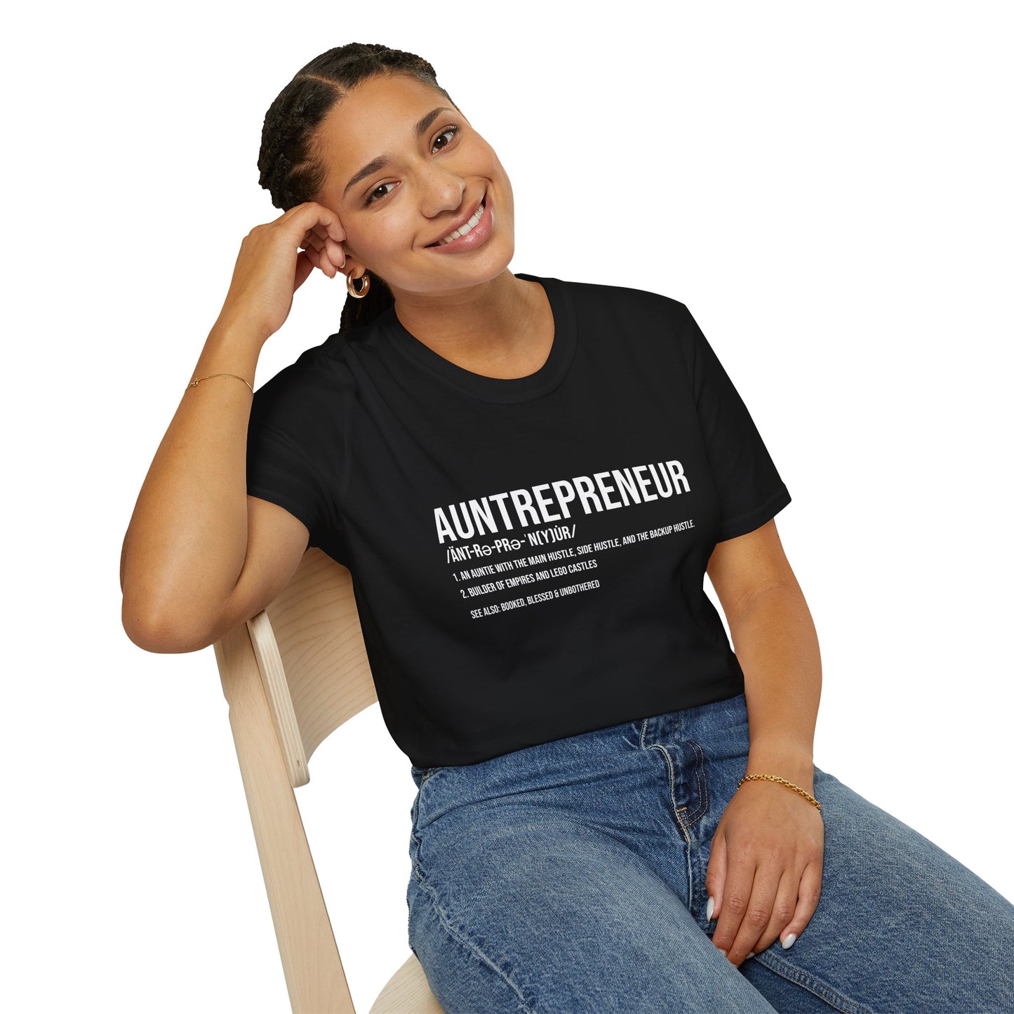 Auntrepreneur Definition T-shirt