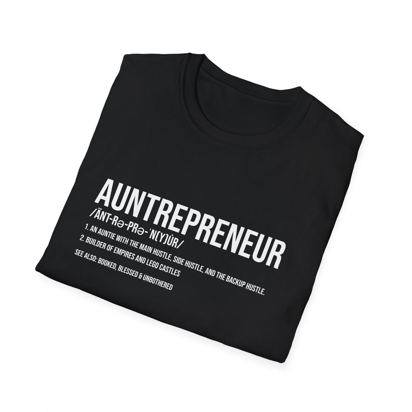 Auntrepreneur Definition T-shirt