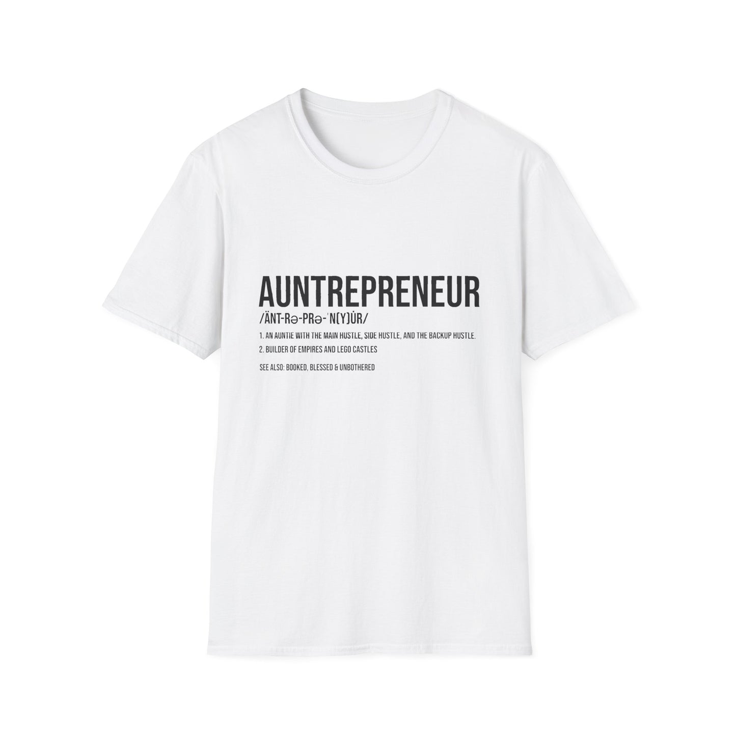 Auntrepreneur Definition T-shirt