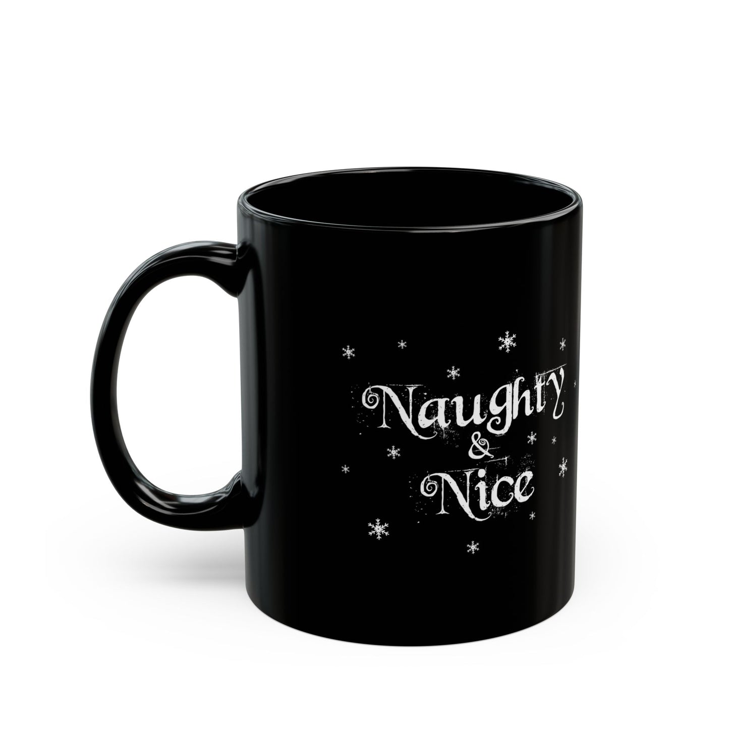 Naughty and Nice Holiday Christmas Festive Mug Gift Coffee Cup