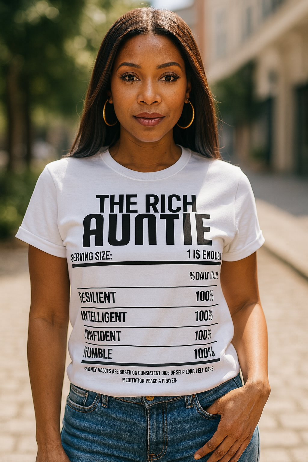 The Rich Auntie Essentials Tee